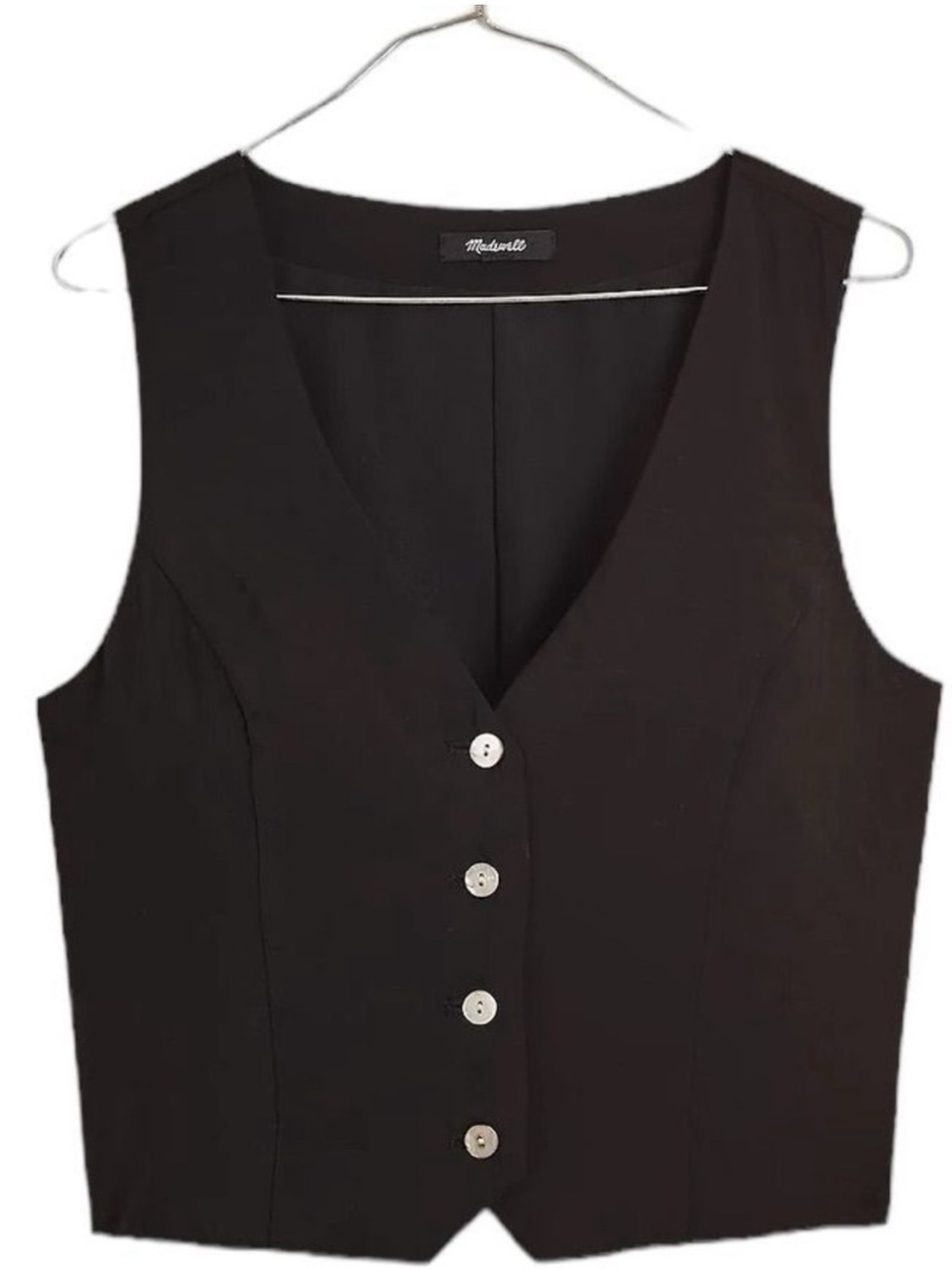Madewell Katrina Black Vest - Picture 4 of 8